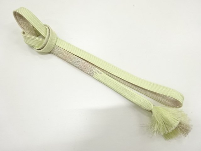JAPANESE KIMONO / HAND-TIED OBIJIME CORD